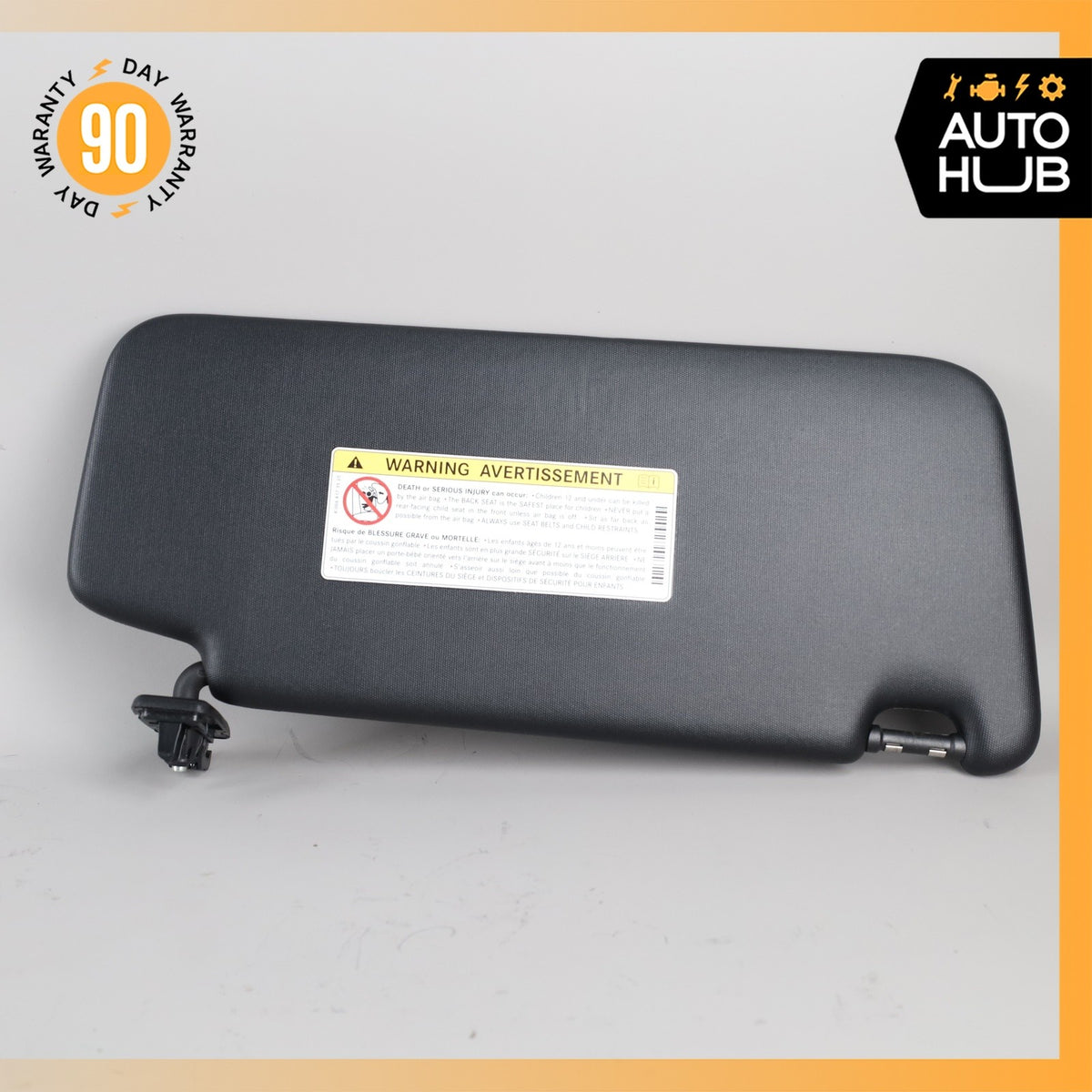15-21 Mercedes W205 C43 AMG C300 Left Side Sunvisor Sun Visor OEM - photo 3