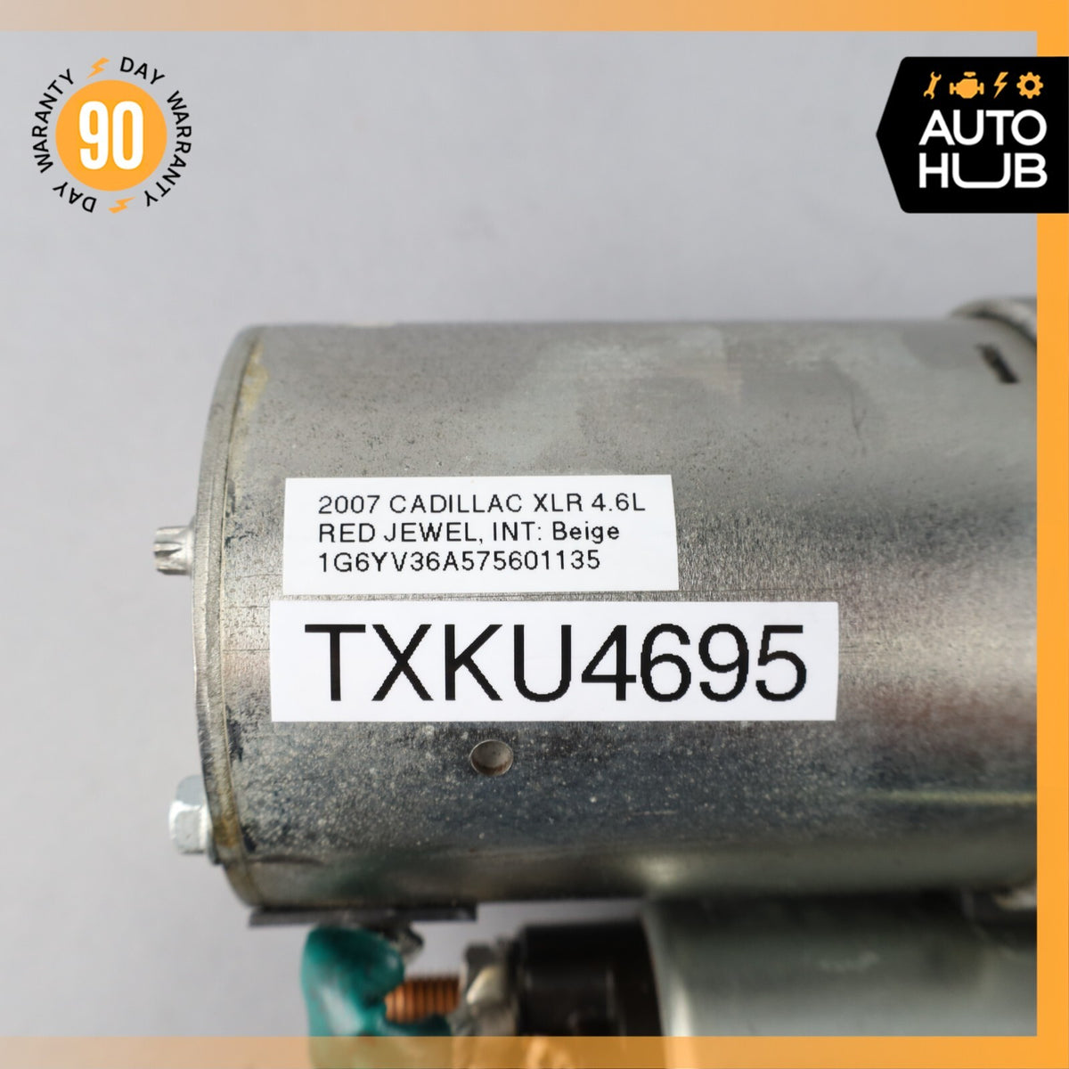 05-11 Cadillac XLR STS DTX SRX Engine Motor Starter 12587429 OEM - photo 10