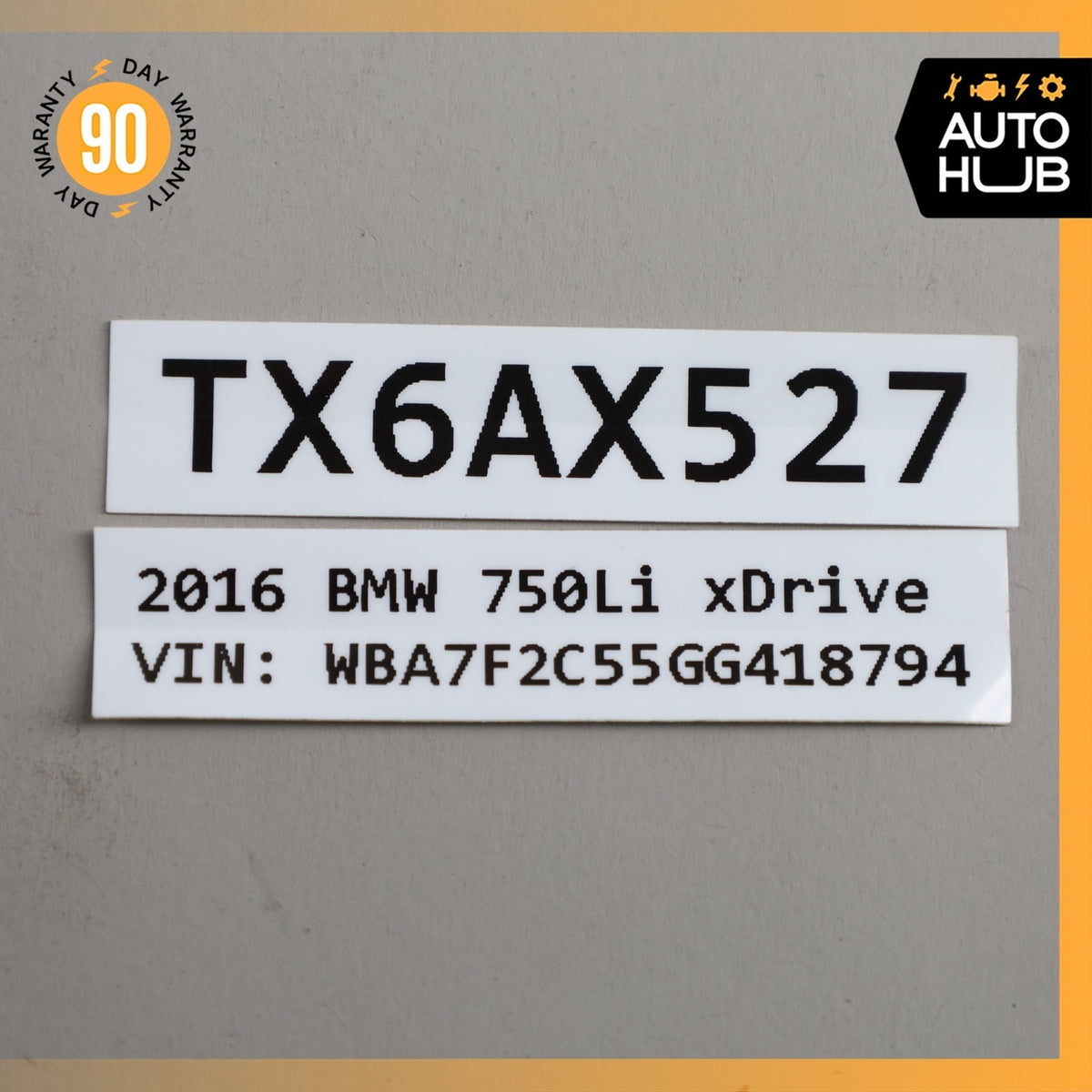 BMW G12 750Li Heads Up Windscreen Display Projector Unit 9367799 OEM - photo 19
