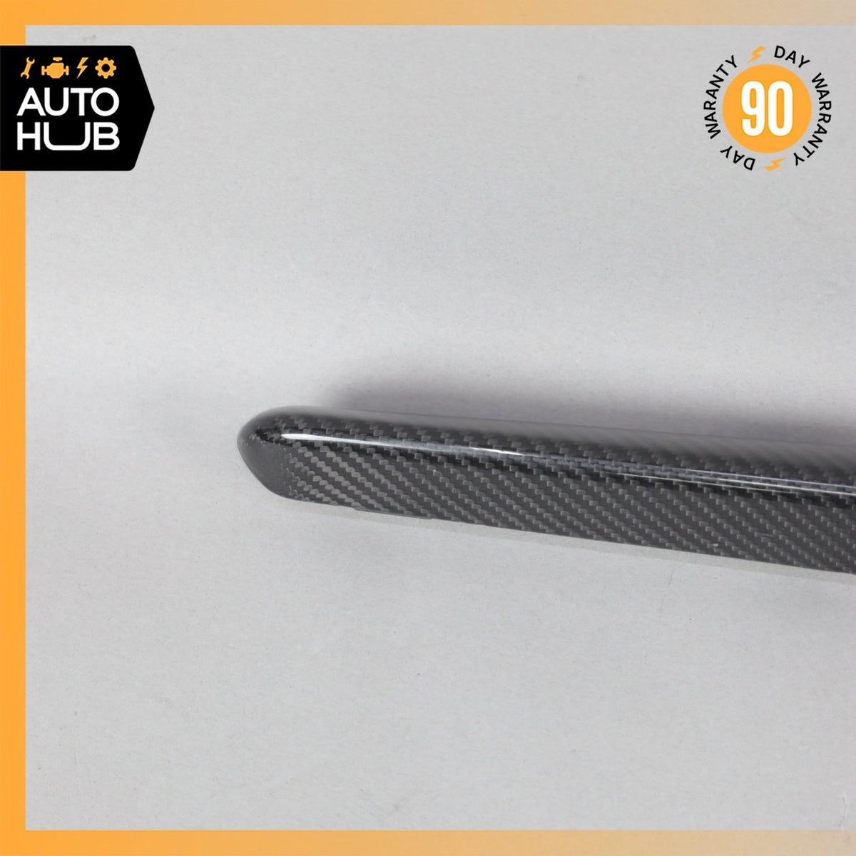 14-20 Mercedes W222 S65 Rear Right Skirt Rocker Panel Molding Trim Carbon OEM - photo 8