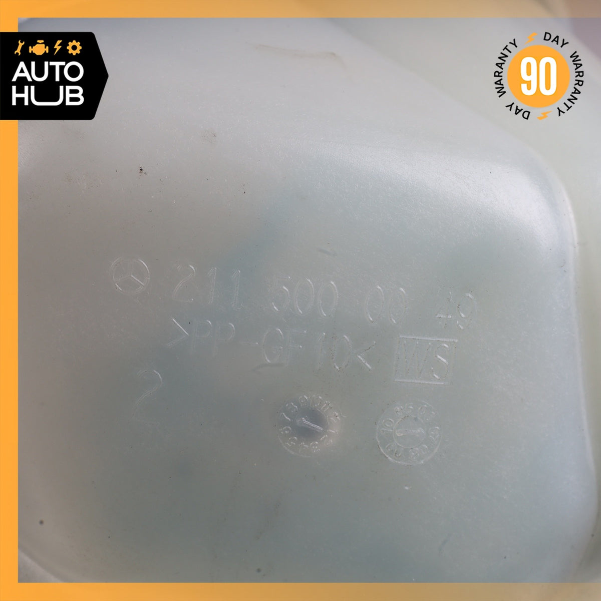 03-11 Mercedes W211 E350 CLS550 Coolant Reservoir Overflow Expansion Tank OEM - photo 10