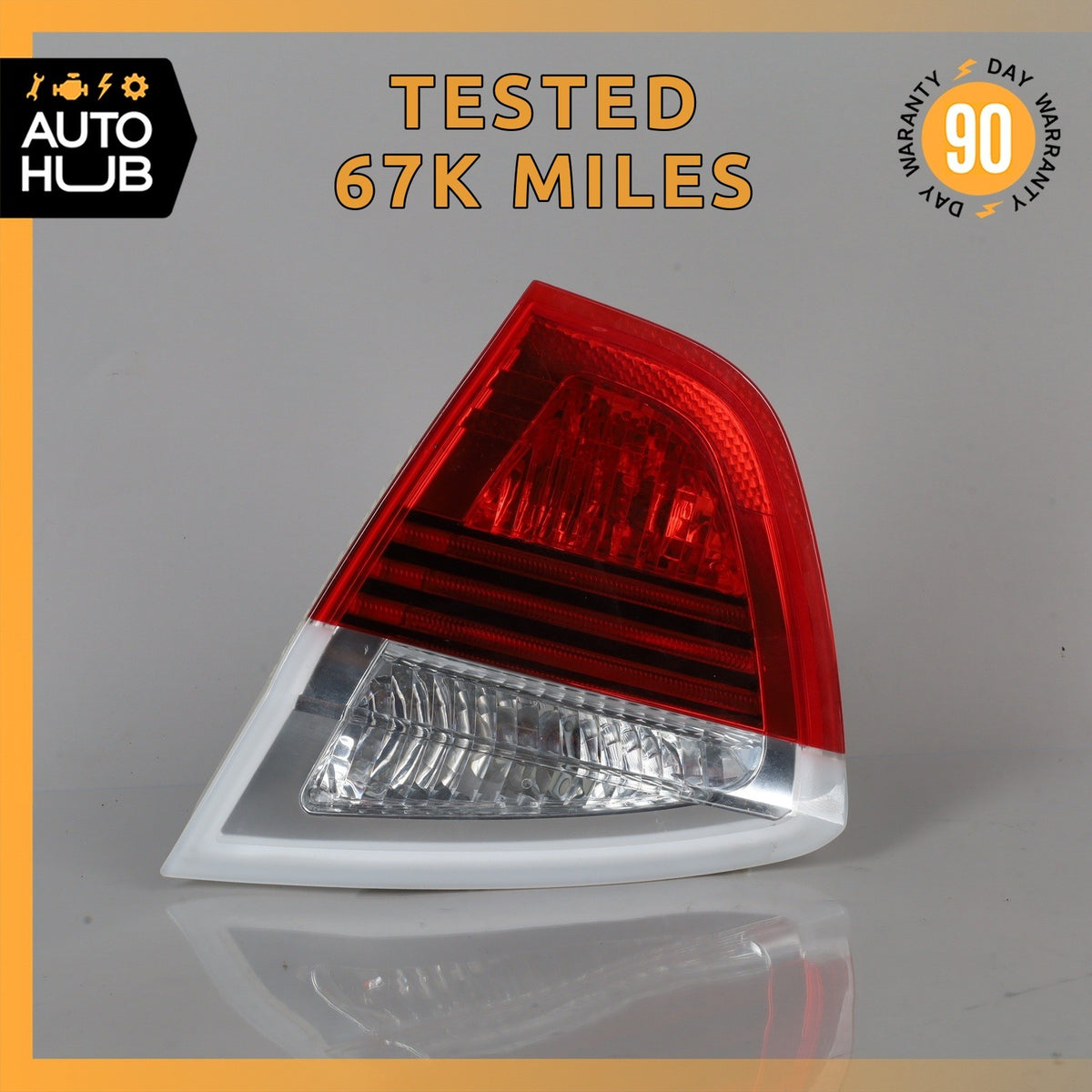 BMW E90 328i 335i Rear Right Side Inner Taillight Tail Light Lamp OEM 67k - photo 1