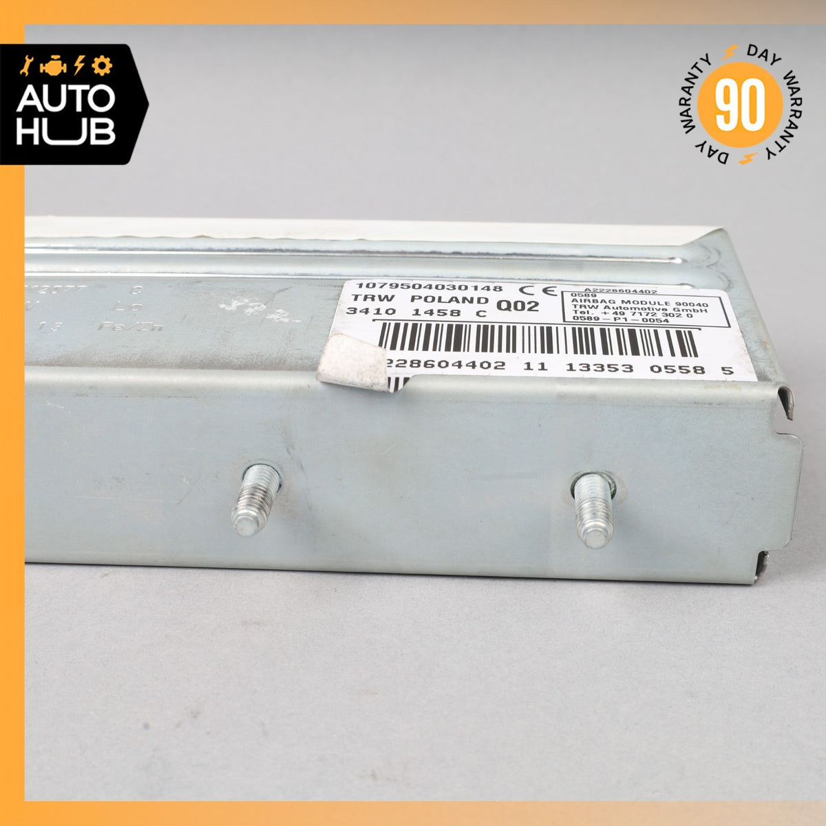 14-17 Mercedes W222 S550 S600 S550e Quarter Airbag Air Bag Rear Right Side OEM - photo 6