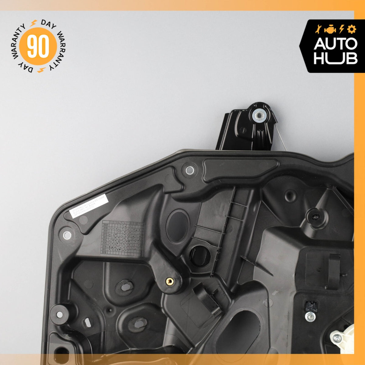 11-18 Porsche Cayenne 958 Hybrid S Front Right Door Window Regulator OEM 64k - photo 5