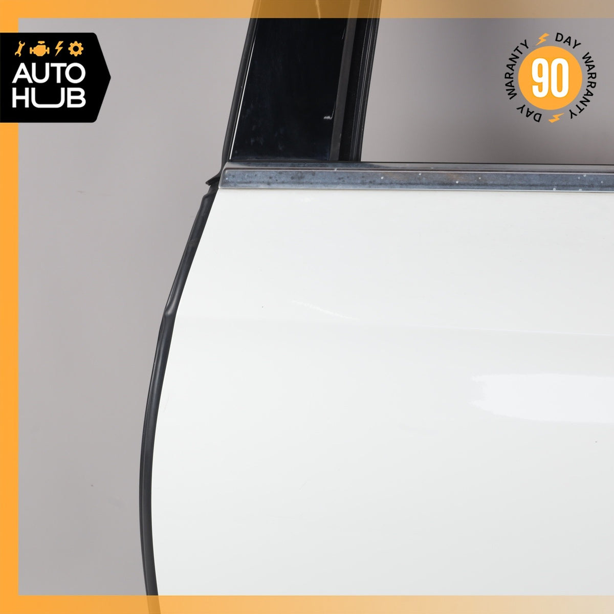 17-23 Mercedes W213 E300 E400 Rear Left Driver Side Door Shell White OEM - photo 5