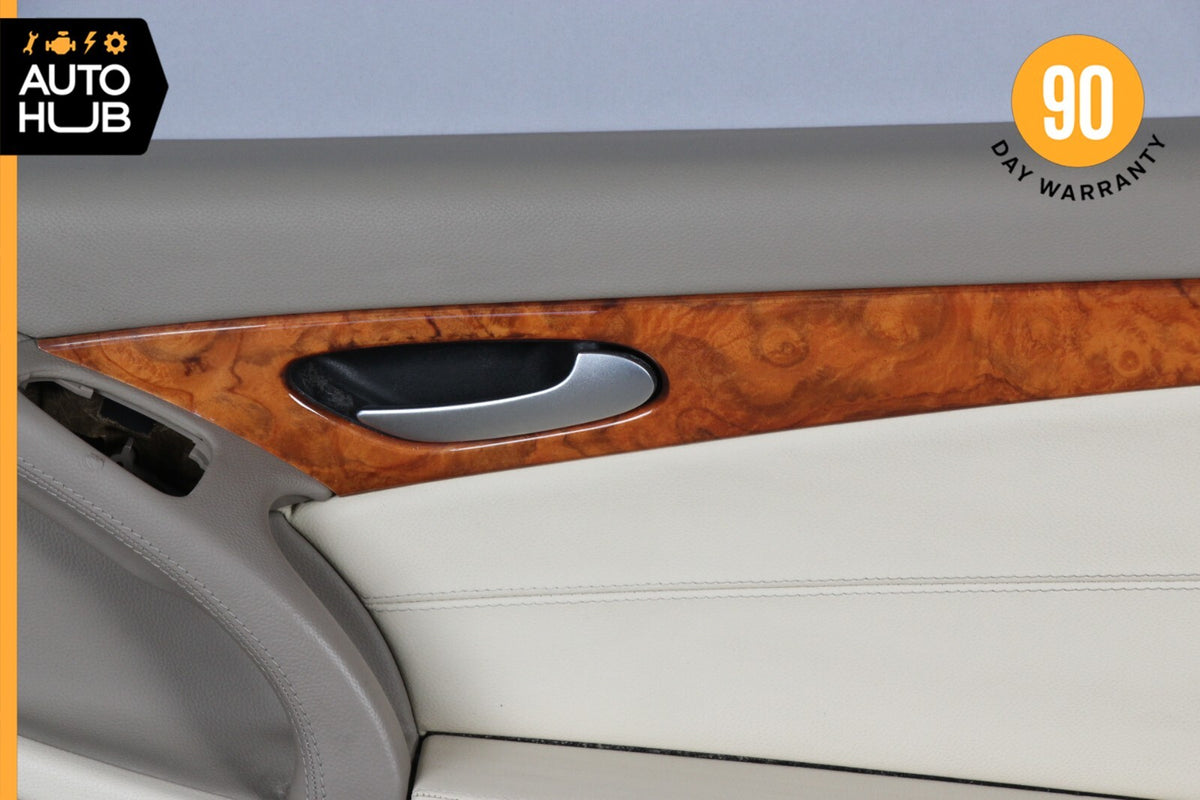 09-12 Mercedes R230 SL550 Interior Door Panel Right Passenger Side Beige OEM 79k - photo 4