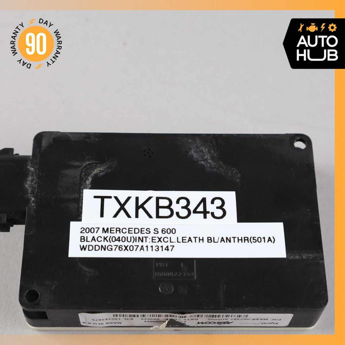 Mercedes W221 S600 S63 CL550 Bumper Blind Spot Radar Distance Sensor Module OEM - photo 9