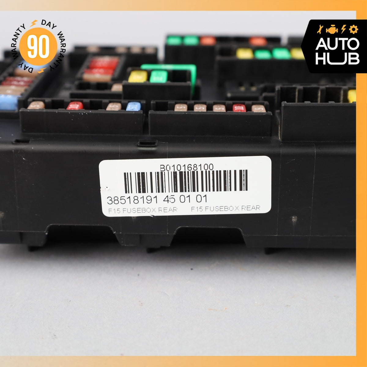 17-19 BMW F15 X5 X6Rear Relay Junction Fusebox Fuse Box 61149259466 OEM - photo 11