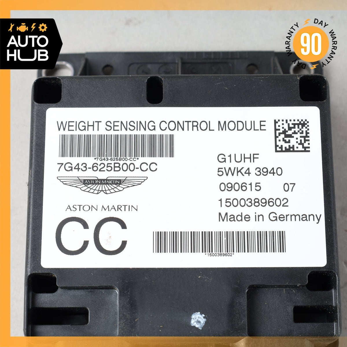 10-19 Aston Martin Rapide DB9 Right Seat Weight Sensor Control Module OEM - photo 8