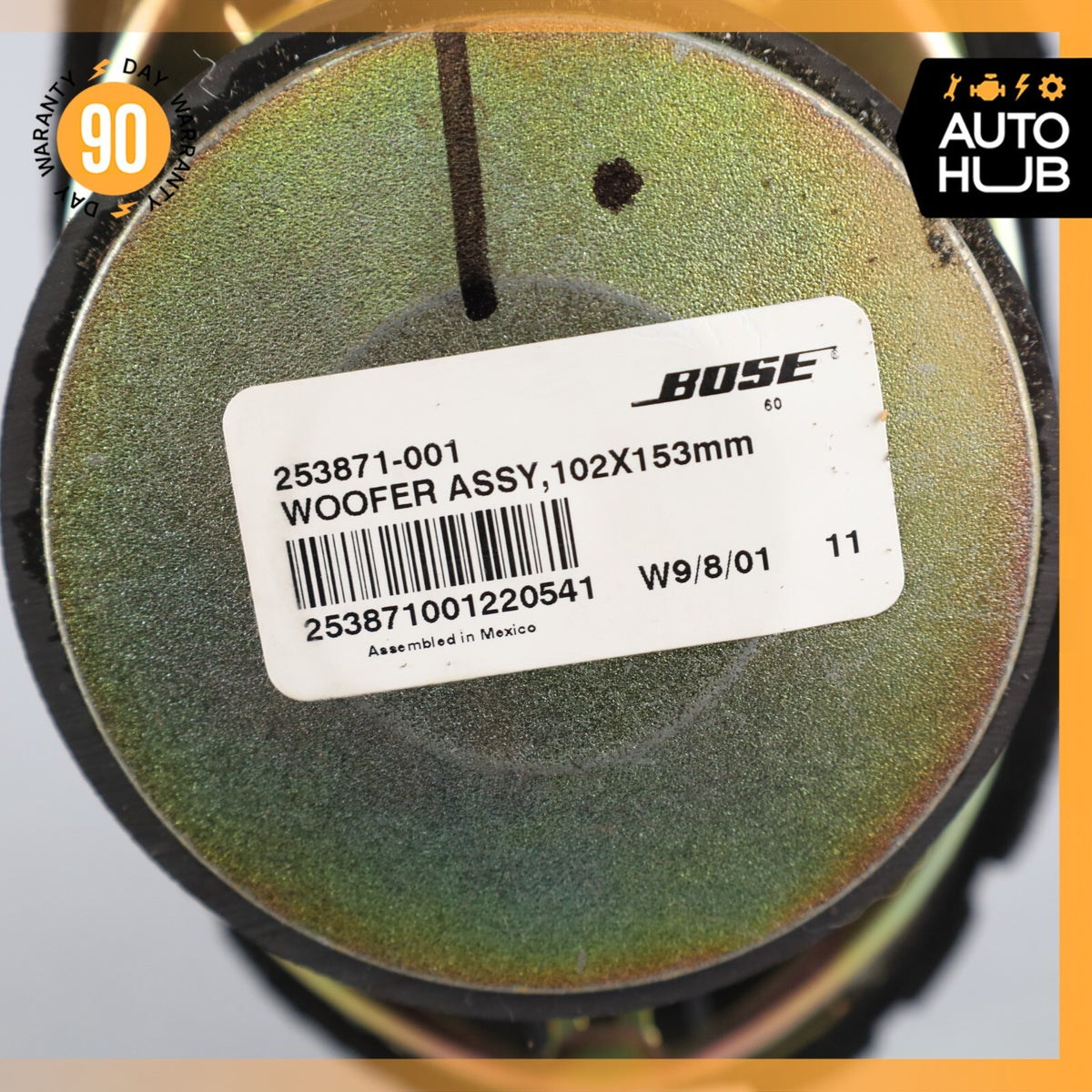 03-08 Mercedes R230 SL500 SL550 SL55 AMG Subwoofer Audio Radio Speaker BOSE OEM - photo 8
