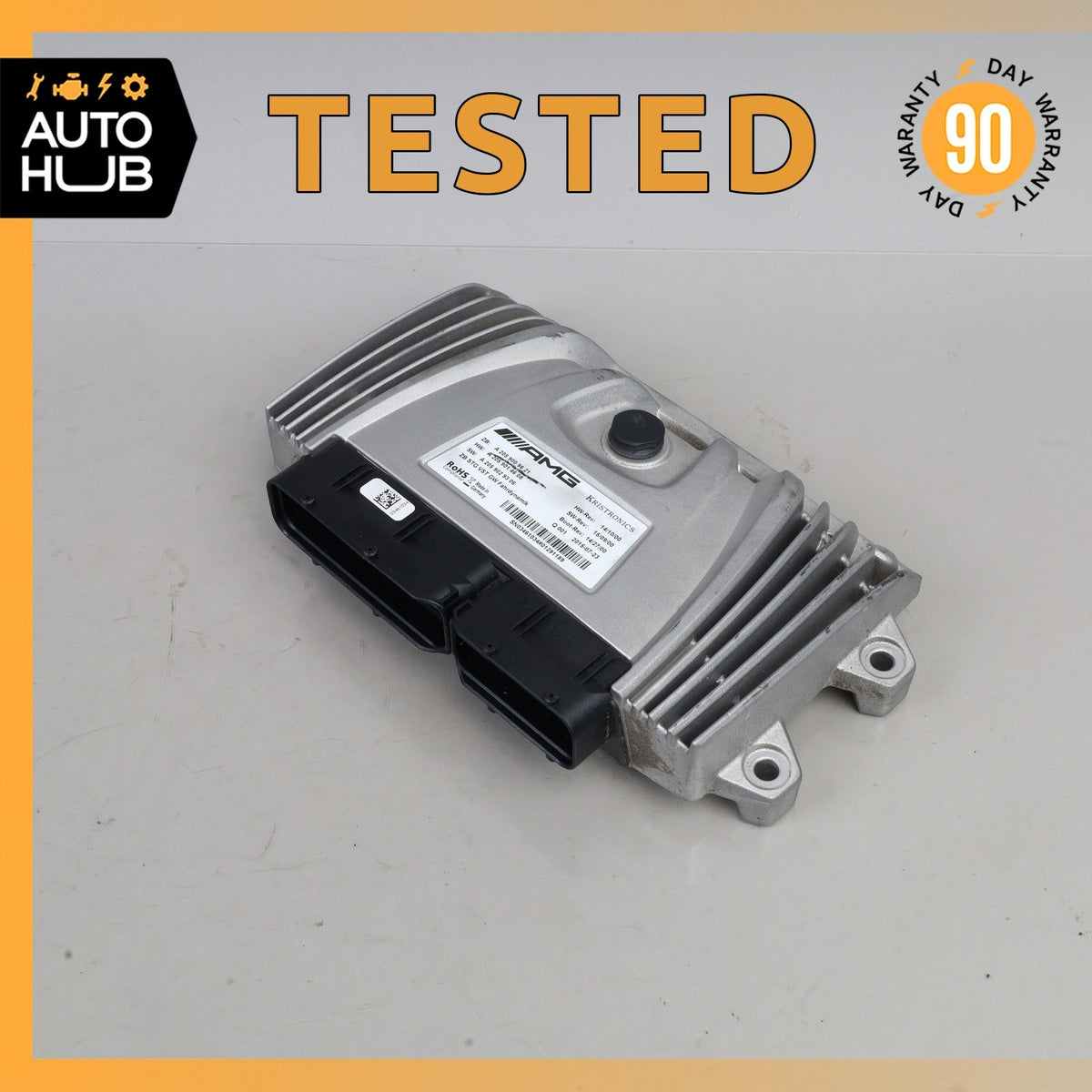 16-23 Mercedes W205 C63 AMG Dynamic Suspension Computer Control Module Unit OEM - photo 1