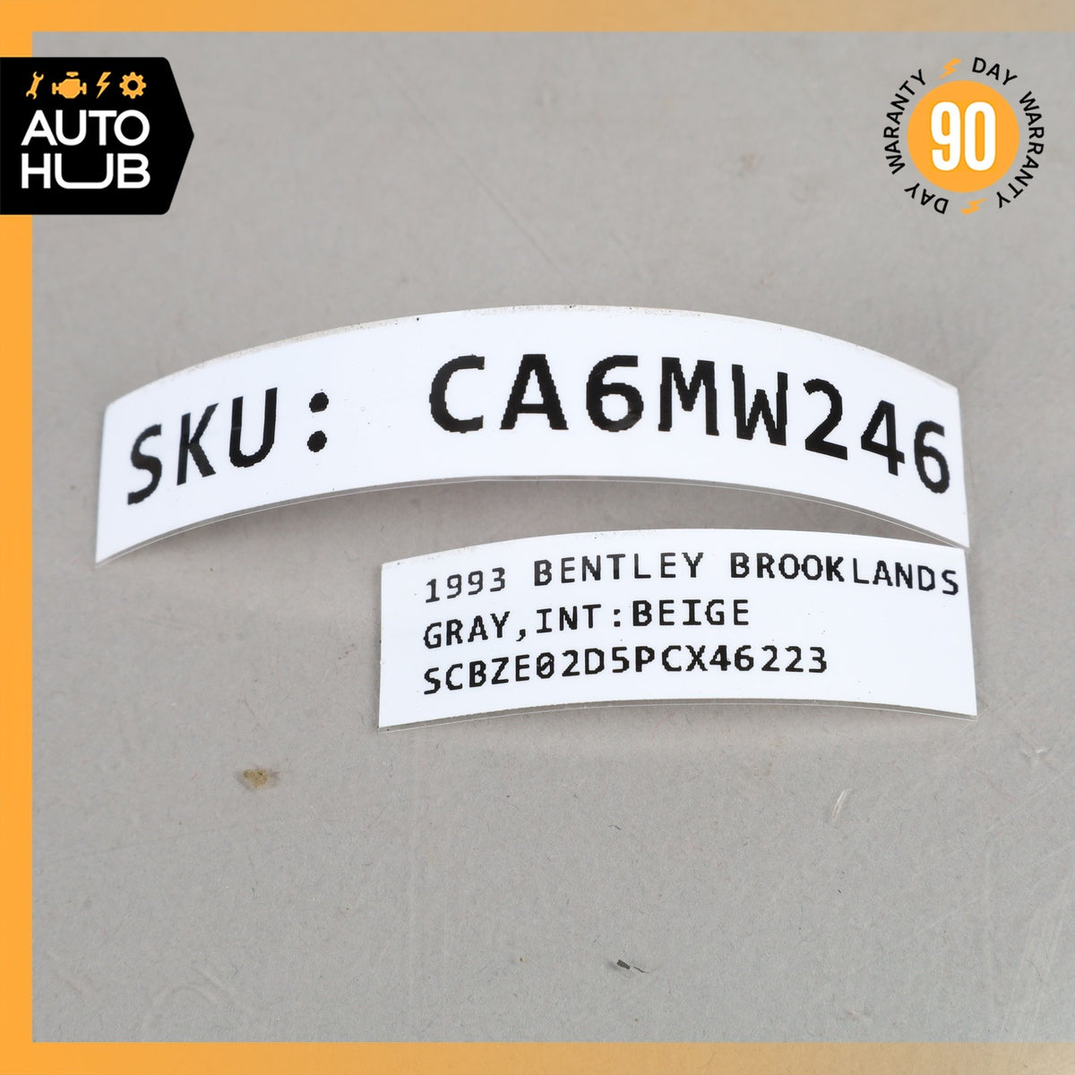 90-98 Bentley Brooklands / Silver Spur Front Left Door Lock Latch Actuator OEM - photo 12