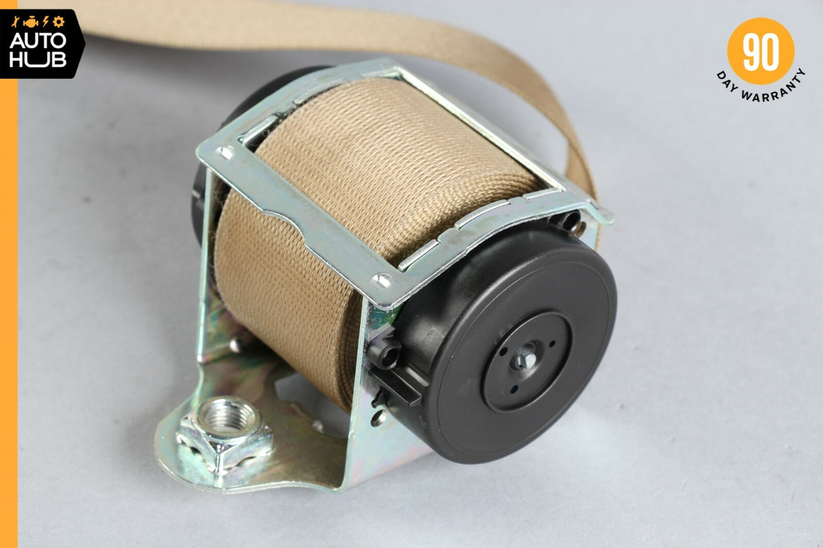 06-08 Mercedes W251 R350 ML350 Front Right Side Seat Belt Seatbelt Beige OEM - photo 3