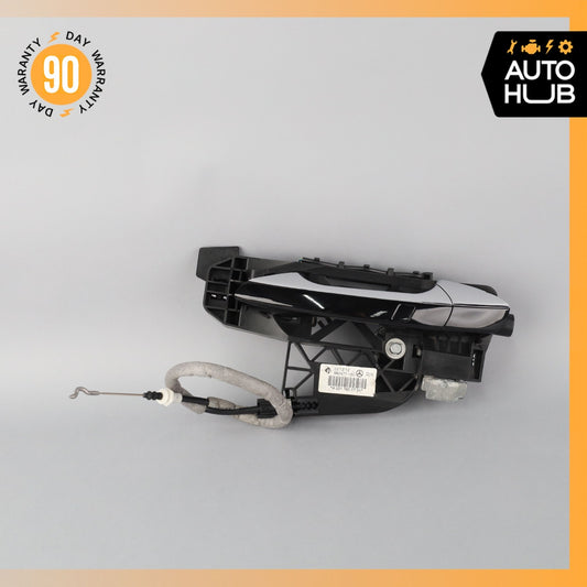 07-13 Mercedes W221 S550 S450 Rear Left Exterior Door Handle Keyless Go OEM - photo 1