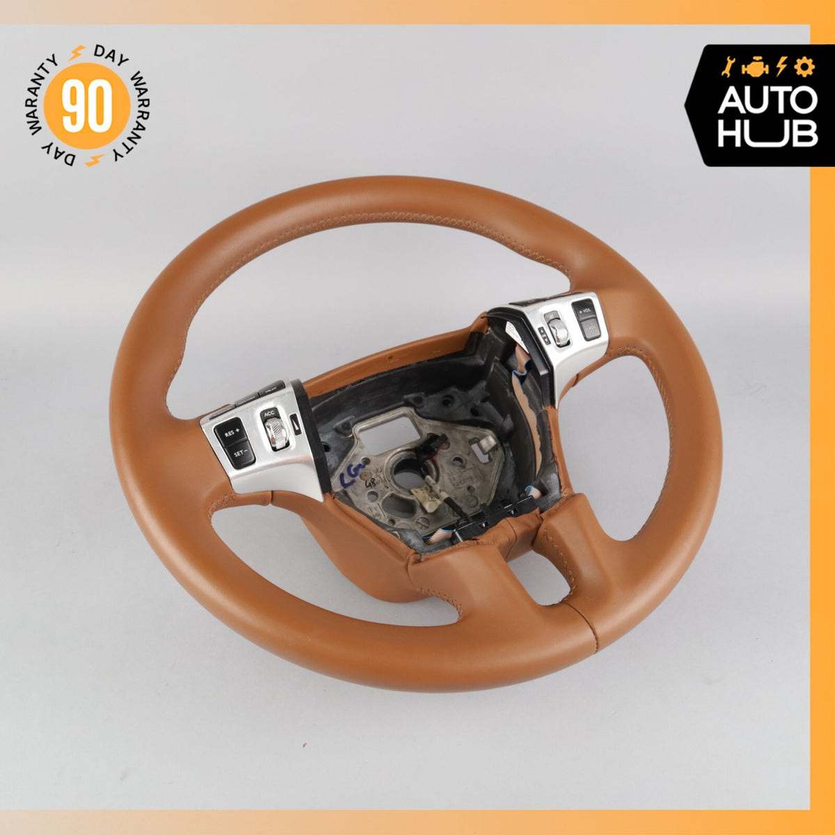 08-18 Bentley Continental GT GTC Flying Spur Driver Steering Wheel Leather OEM - photo 2