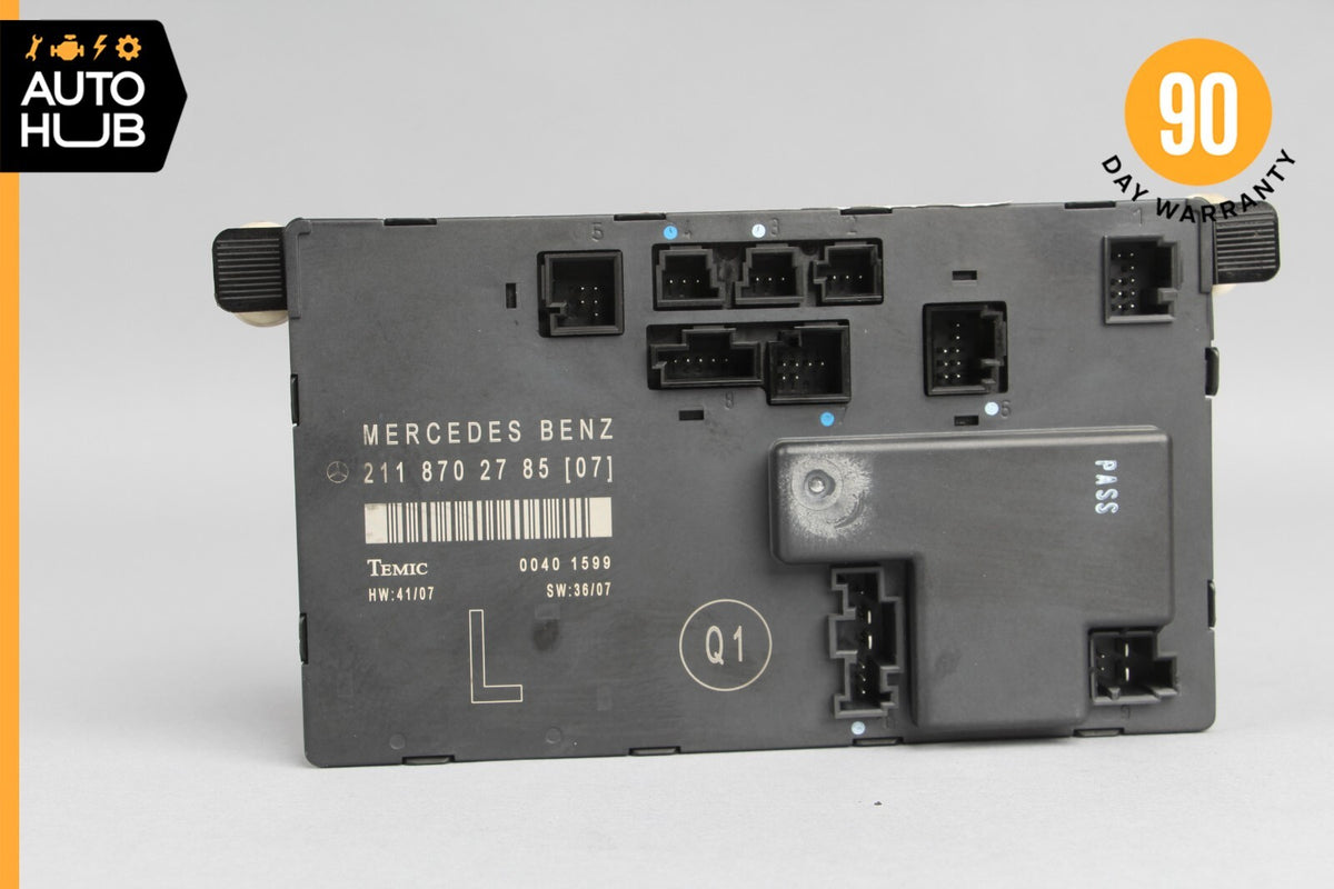 03-09 Mercedes W211 E350 E550 Front Left Driver Side Door Control Module OEM - photo 1