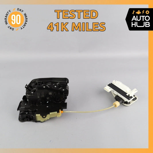 14-19 BMW F15 X5 750Li 740i X6 Rear Right Door Lock Actuator w/ Soft Close OEM - photo 1