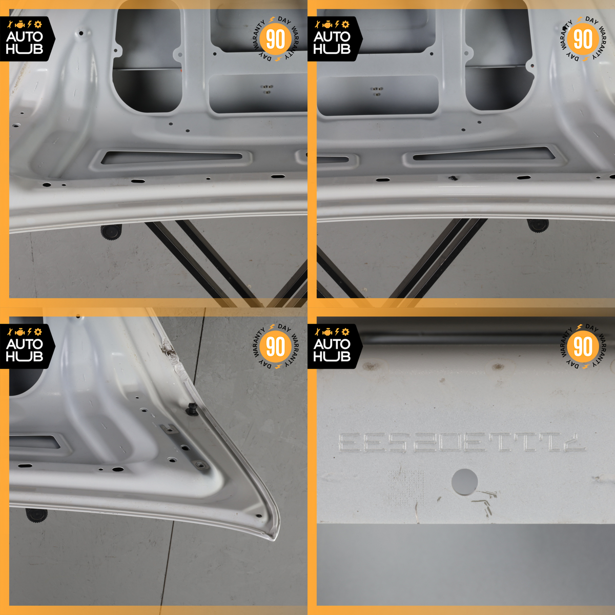 17-20 Mercedes W213 E300 E450 Trunk Lid Panel Assembly White OEM 89k - photo 19
