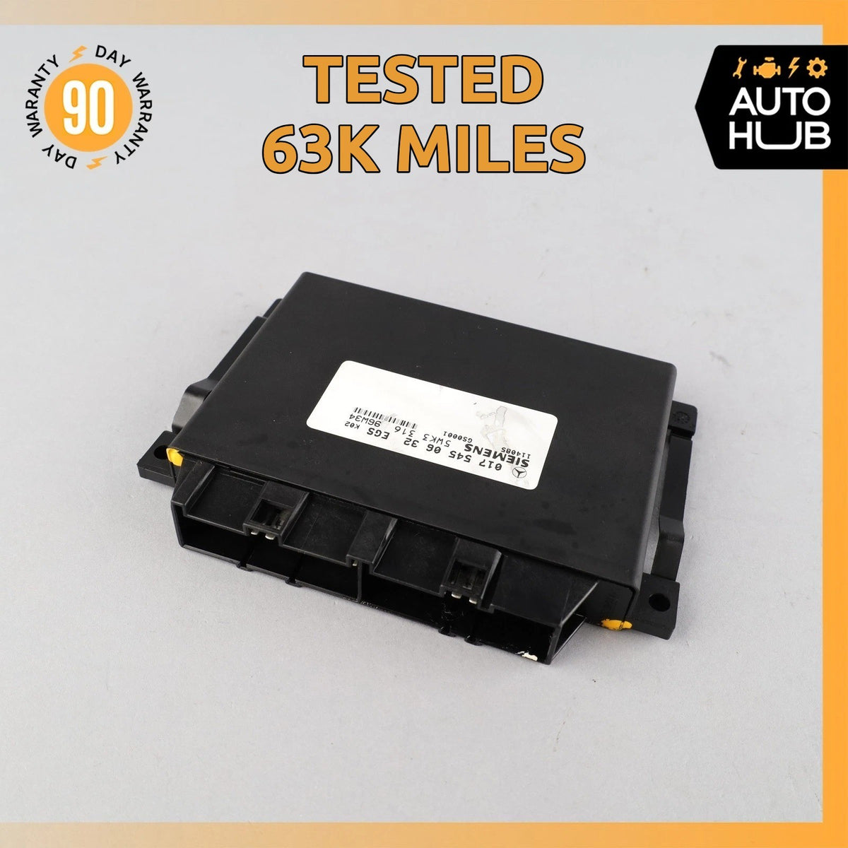 Mercedes W140 CL600 SL500 TCU Transmission Control Module TCM 0175450632 OEM 63k - photo 1