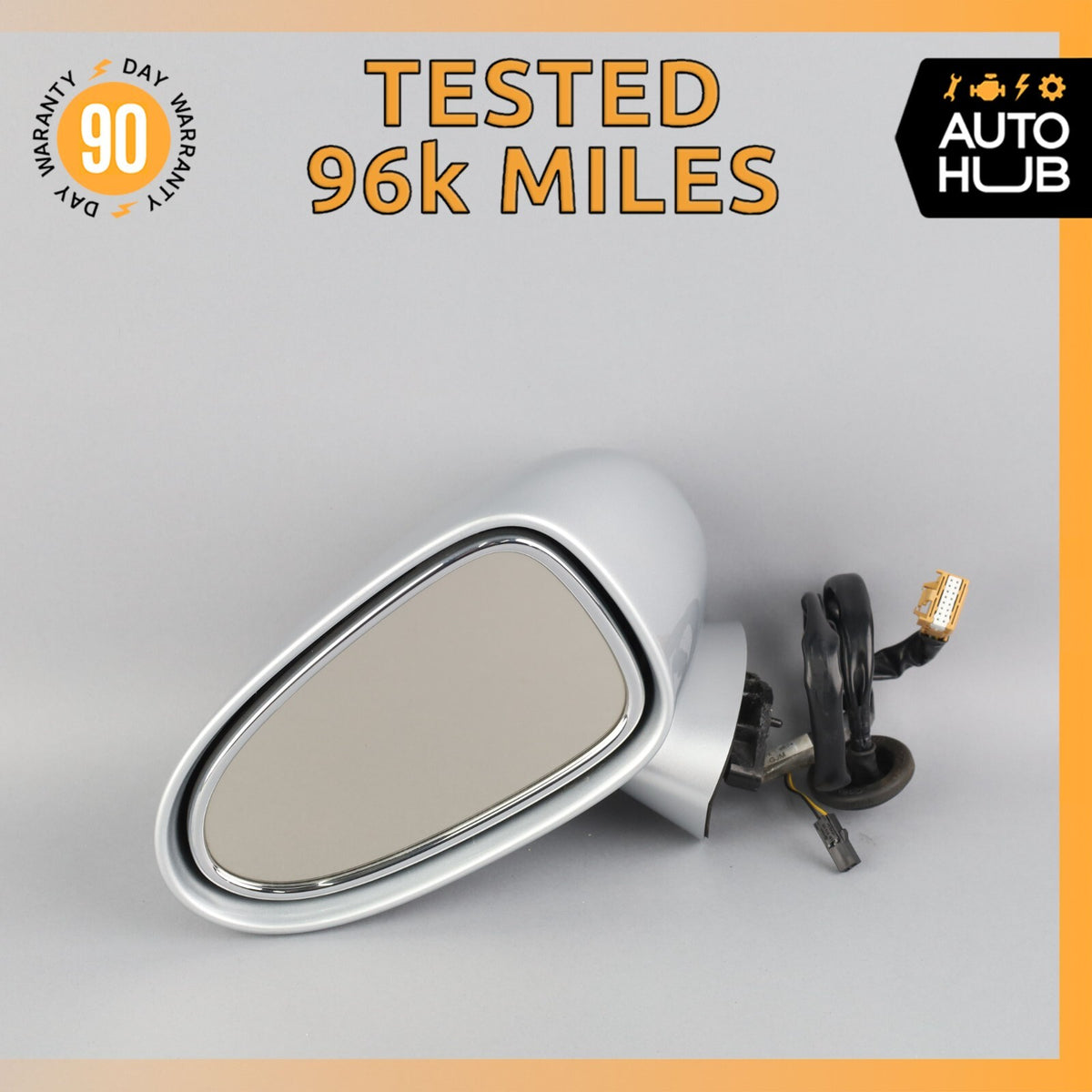 03-09 Bentley Continental GT GTC Left Driver Side Rear View Door Mirror OEM 96k - photo 1