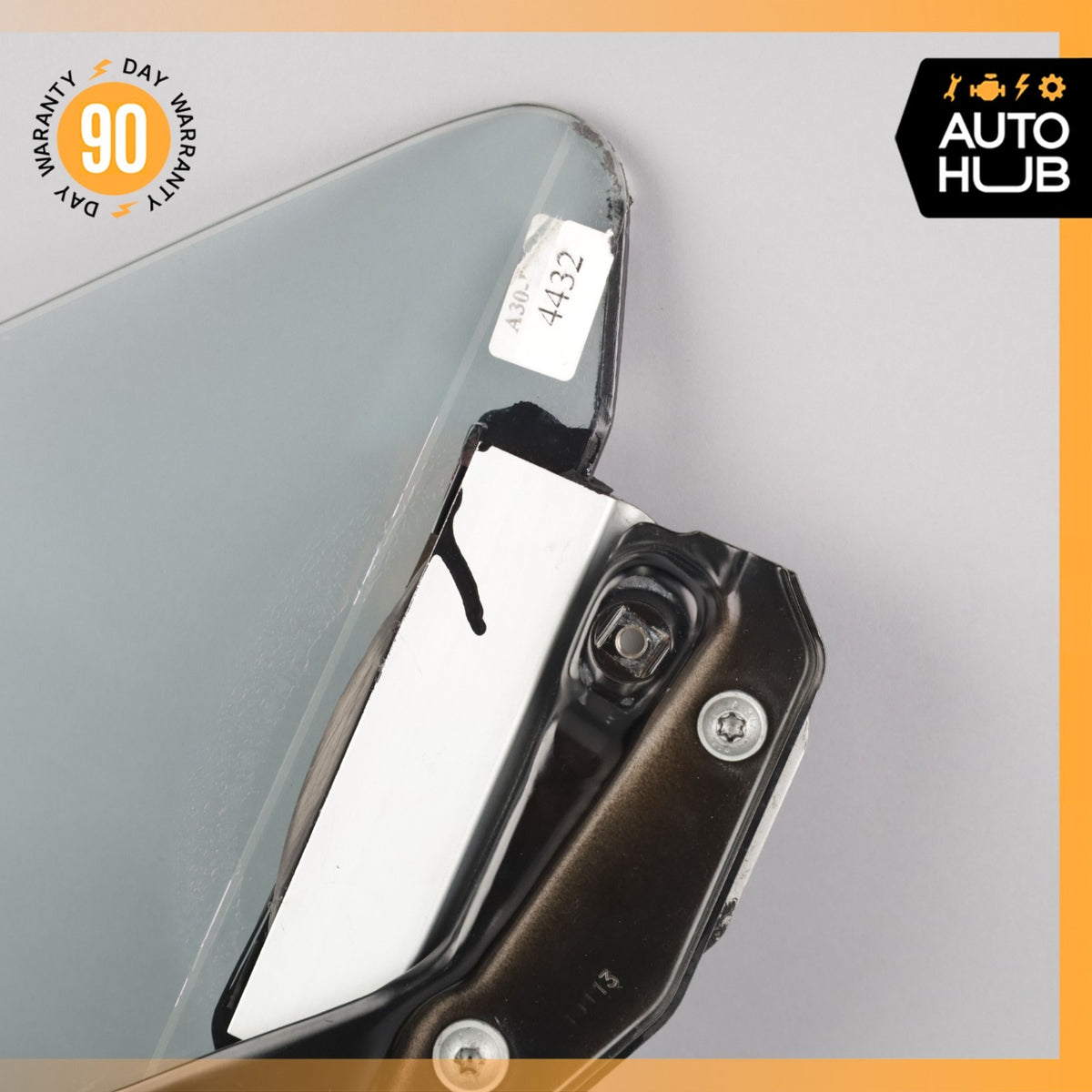 07-18 Bentley Continental GTC Front Left Side Door Vent Window Glass OEM - photo 13