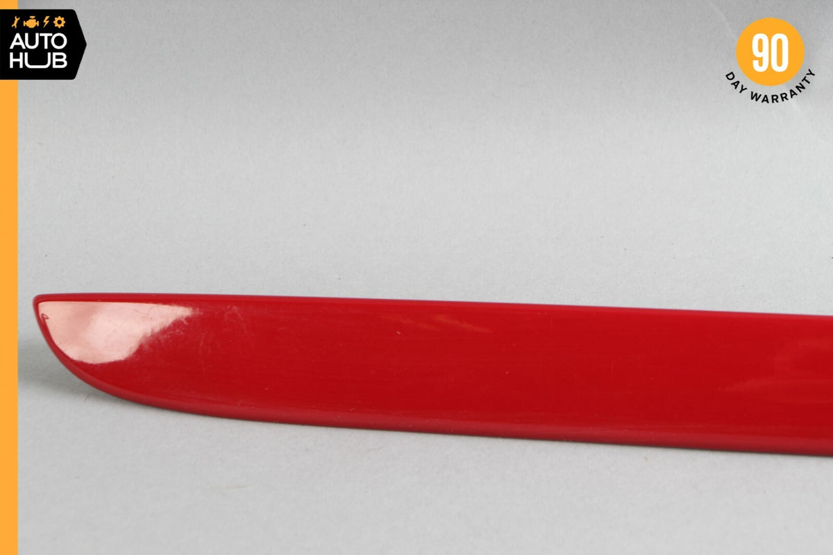 97-00 Mercedes R170 SLK230 Rear Trunk Lift Gate Handle Trim Red 1707580138 OEM - photo 2