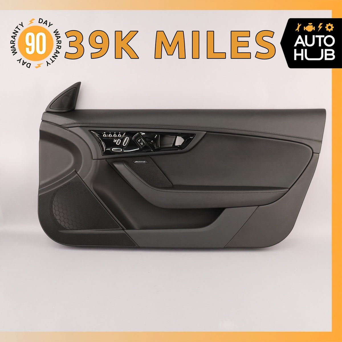 14-20 Jaguar X152 F-Type Right Side Interior Door Trim Panel Leather OEM 39k - photo 1