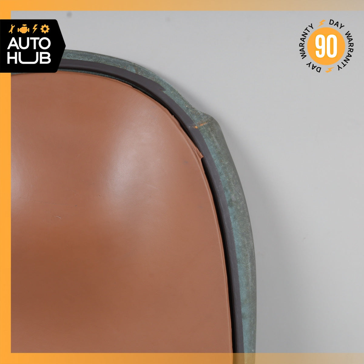 03-06 Bentley Continental GT Seat Back Cover Panel Front Left Side Brown OEM - photo 3