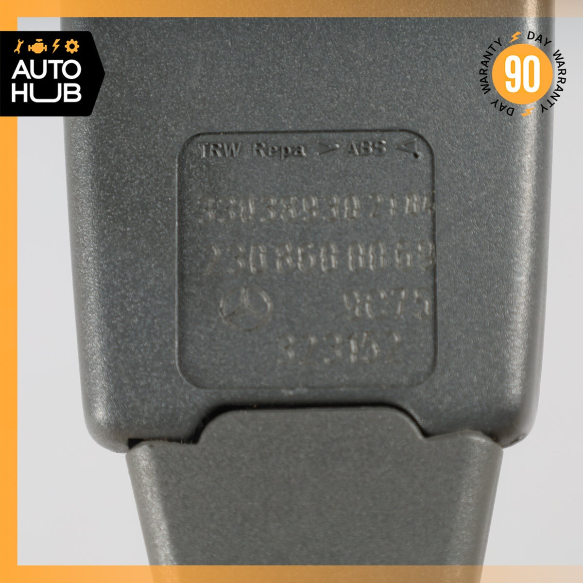 03-08 Mercedes R230 SL500 SL55 AMG SL550 Left or Right Seat Belt Buckle OEM - photo 11