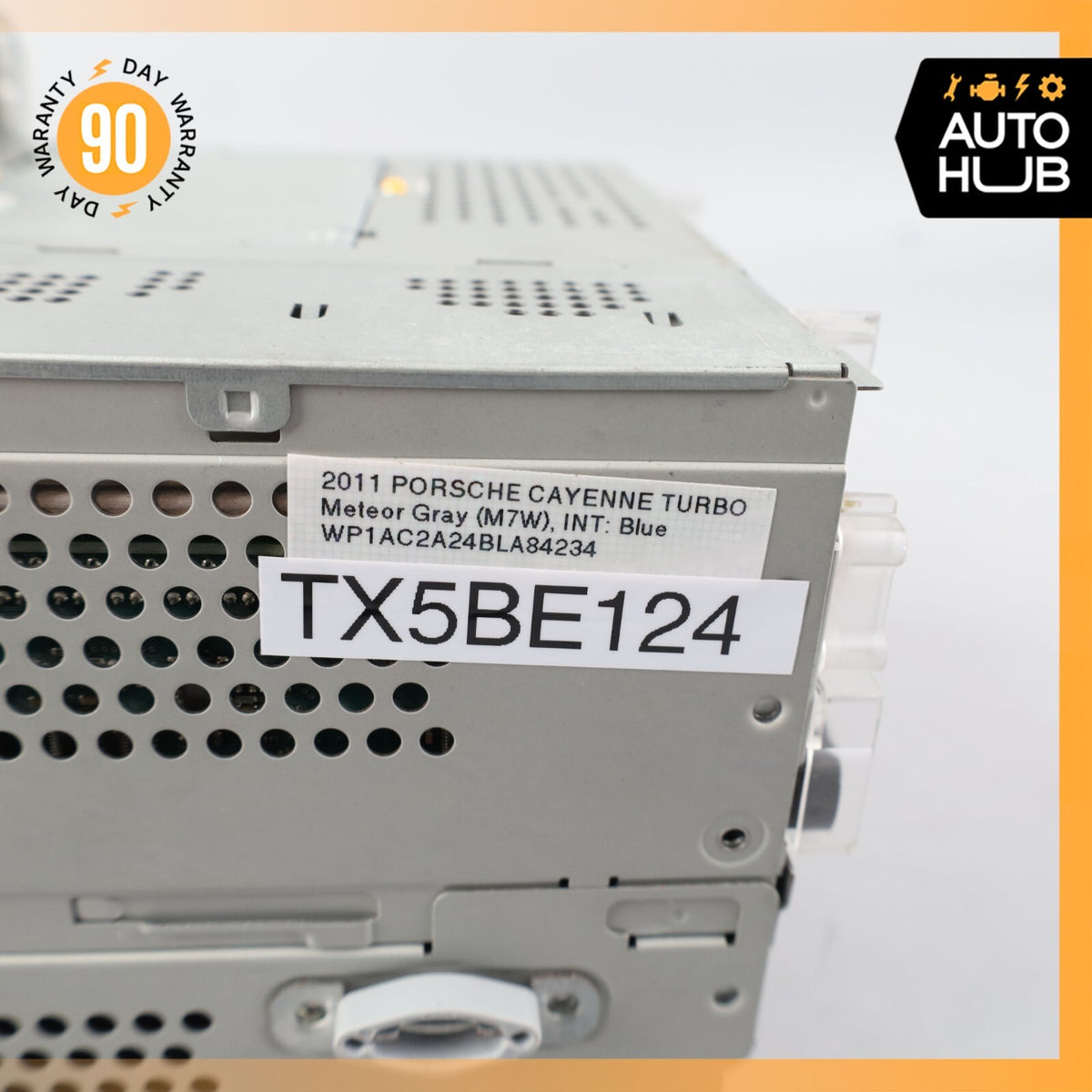 11-16 Porsche Cayenne 958 Turbo Command Head Unit Navigation Radio OEM - photo 14