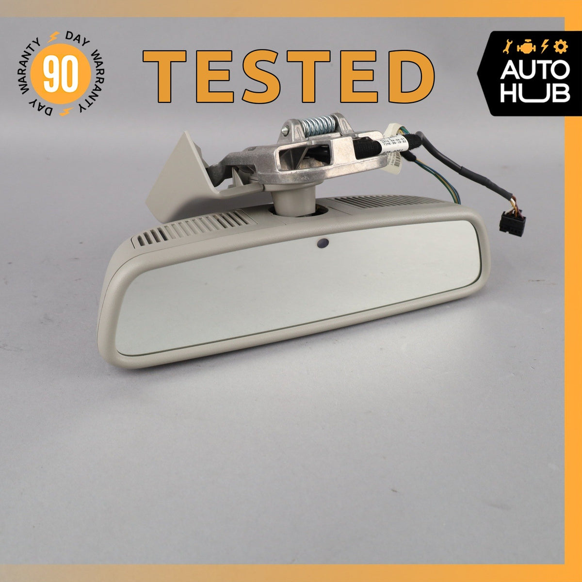 07-09 Mercedes W221 S550 S65 AMG S600 Interior Rear View Mirror Gray OEM - photo 1