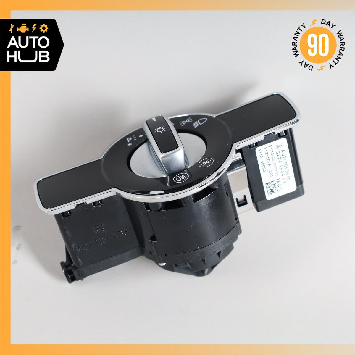 07-14 Mercedes W221 S550 S400 CL550 Headlight Switch Control 2219053500 OEM - photo 6