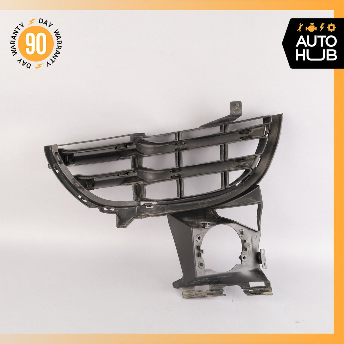 11-14 Porsche Cayenne 958 Front Right Side Bumper Mesh Grille Black OEM - photo 6