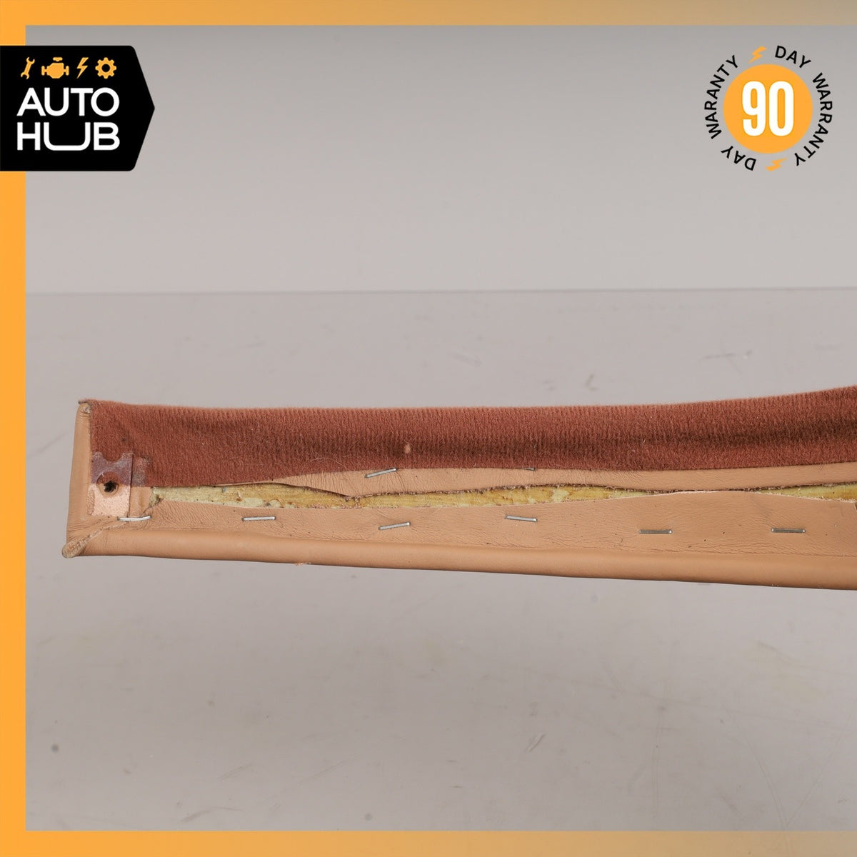 99-02 Bentley Arnage Left Side Inner Dashboard Trim Panel Brown OEM 50k - photo 8