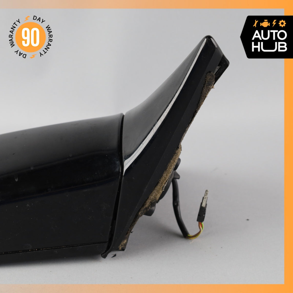 90-96 Mercedes R129 SL320 SL500 300SL Side View Door Mirror Right Side Black OEM - photo 16