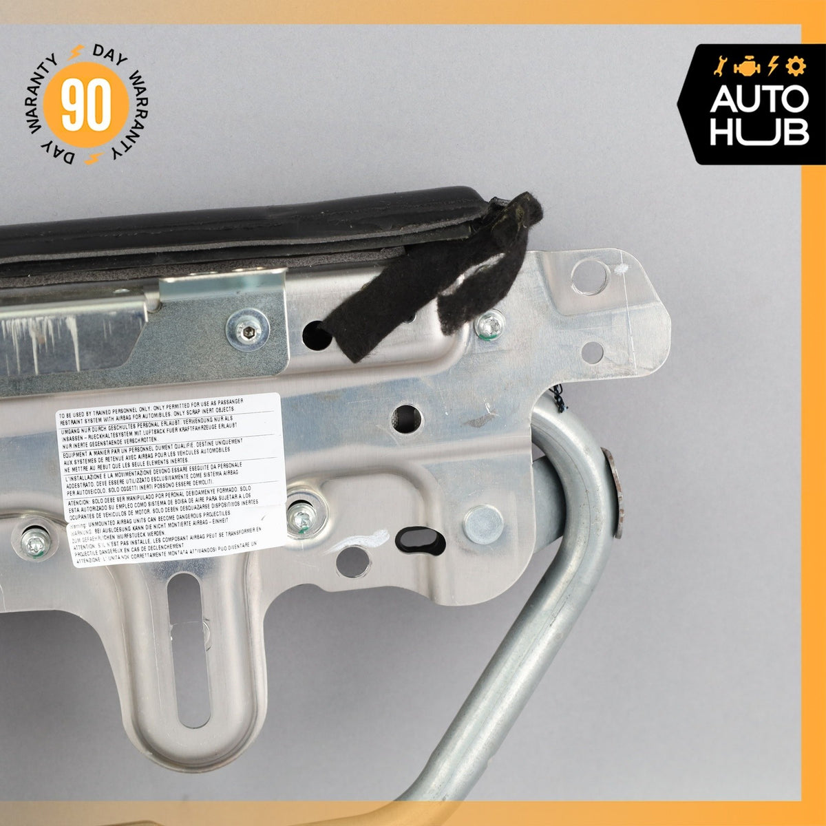 08-14 Maserati GranTurismo Right Passenger Side Door Airbag SRS w/ Cover OEM 45k - photo 12