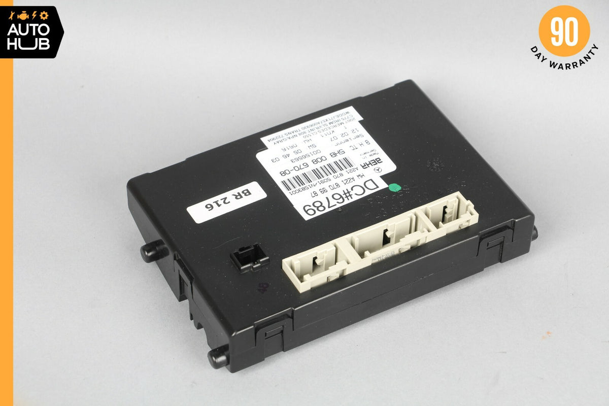 07-14 Mercedes W216 CL550 S550 AC A/C Blower Control Module 2218709987 OEM - photo 3
