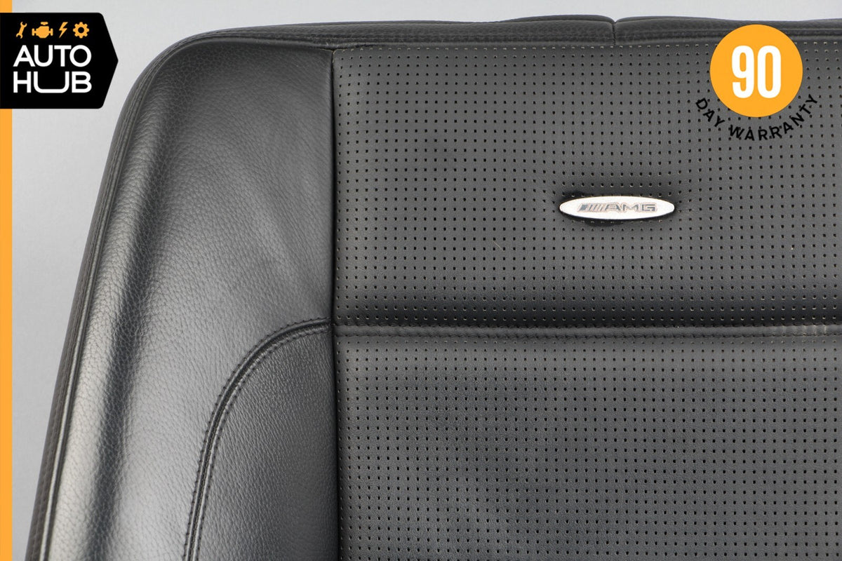 08-09 Mercedes W221 S63 AMG Front Right Side Seat Upper Cushion Black OEM - photo 7