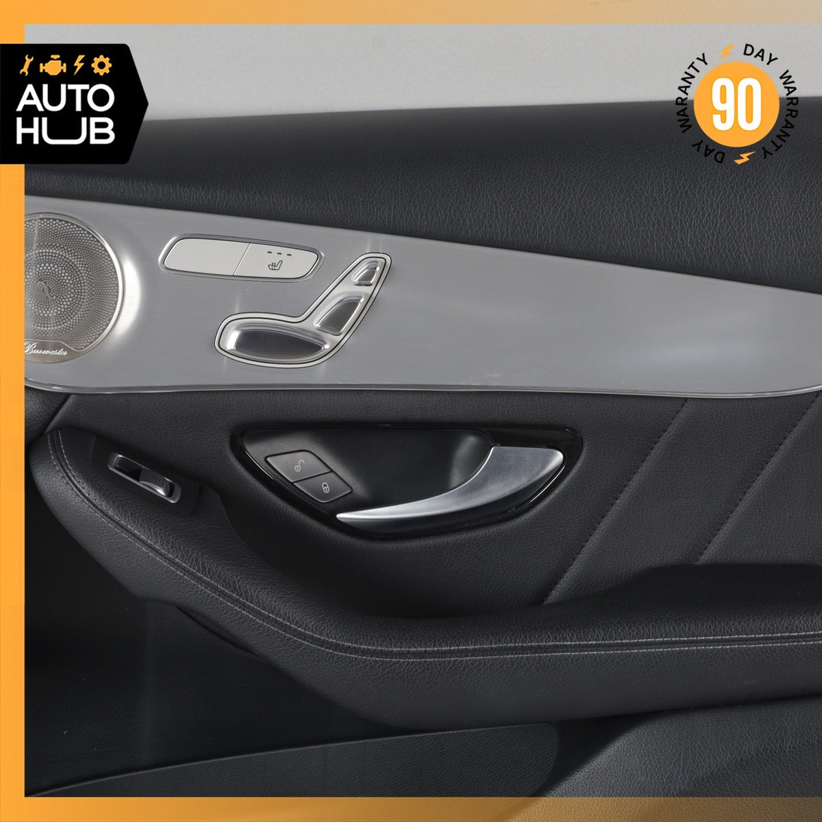 16-23 Mercedes X253 GLC300 GLC300e Front Right Side Interior Door Panel OEM 81k - photo 3