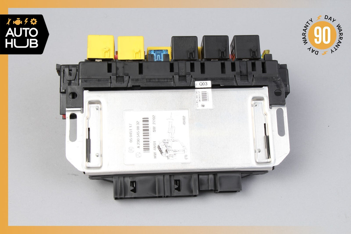 03-12 Mercedes R230 SL500 SL55 AMG Front Left SAM Fuse Box Control Module OEM - photo 1