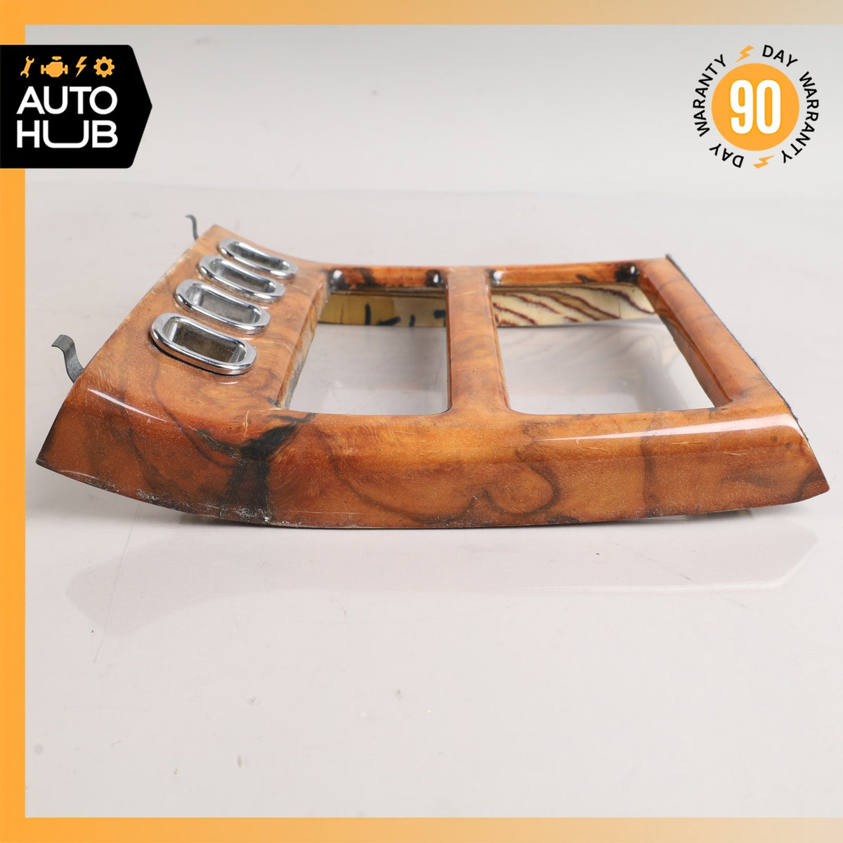 99-04 Bentley Arnage Center Console Trim Panel Wood OEM 50k - photo 10