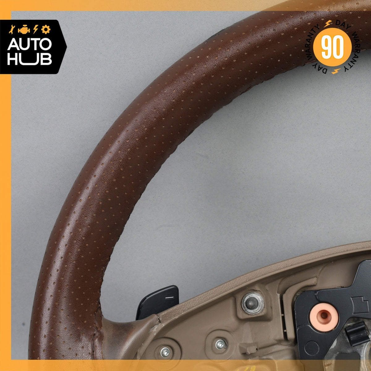 09-13 Mercedes W164 ML350 GL550 R350 Driver Steering Wheel Brown 1644607003 OEM - photo 7
