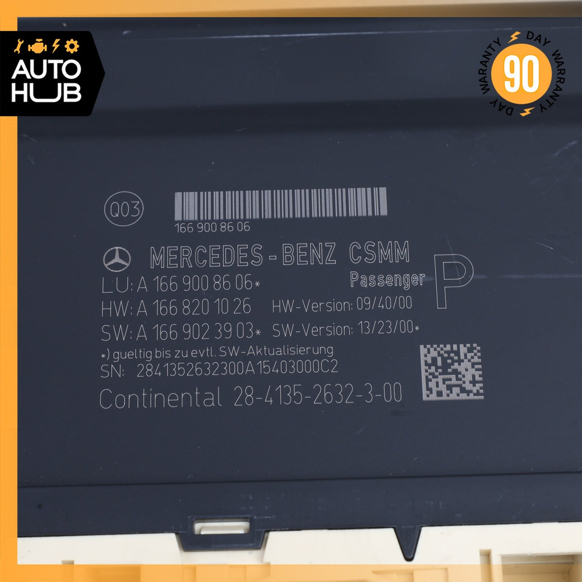 Mercedes W242 B250e Front Right Side Seat Control Module Unit OEM - photo 3