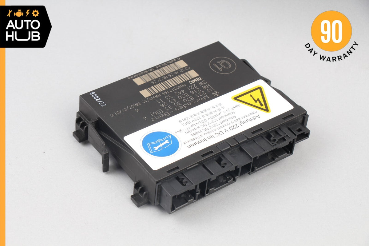07-10 Mercedes W221 S600 CL550 Front Left or Right Seat Contour Control Module - photo 2