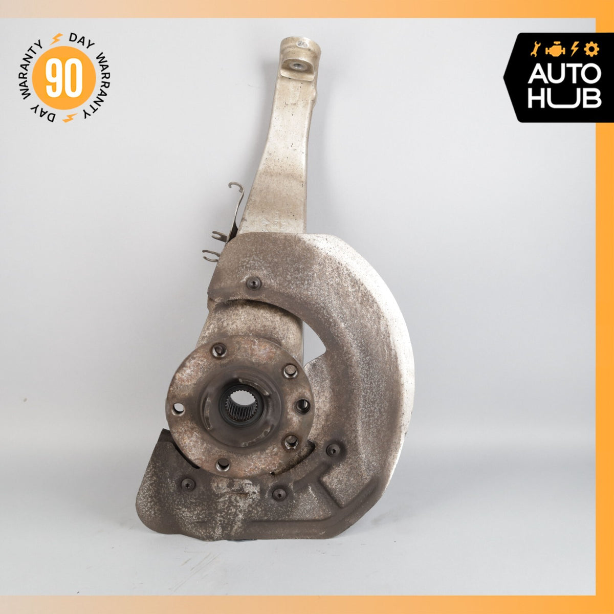 11-18 Porsche Cayenne 958 Front Left Driver Side Knuckle Spindle 7P0407245A OEM - photo 2
