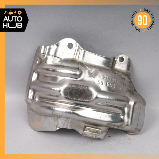 11-19 Mercedes W218 CLS550 S63 E63 AMG Turbocharger Turbo Heat Shield Left OEM - photo 1
