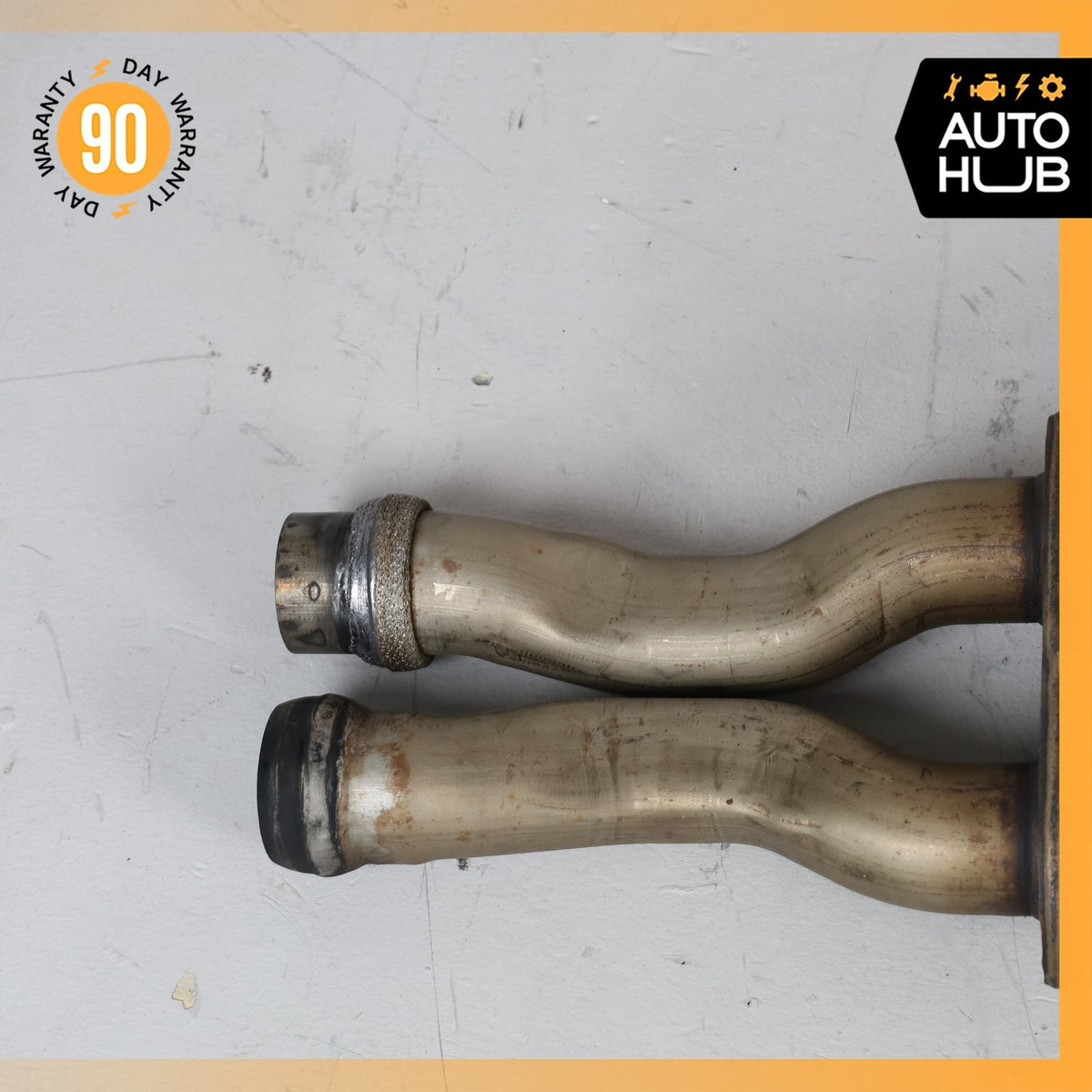 Mercedes W207 E400 RWD Engine Exhaust Downpipe Left & Right Side Set OEM - photo 14