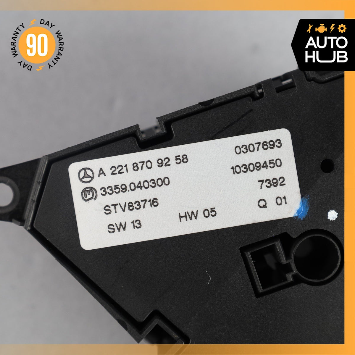 07-14 Mercedes W221 S550 CL550 Front Left Driver Seat Control Memory Switch OEM - photo 19