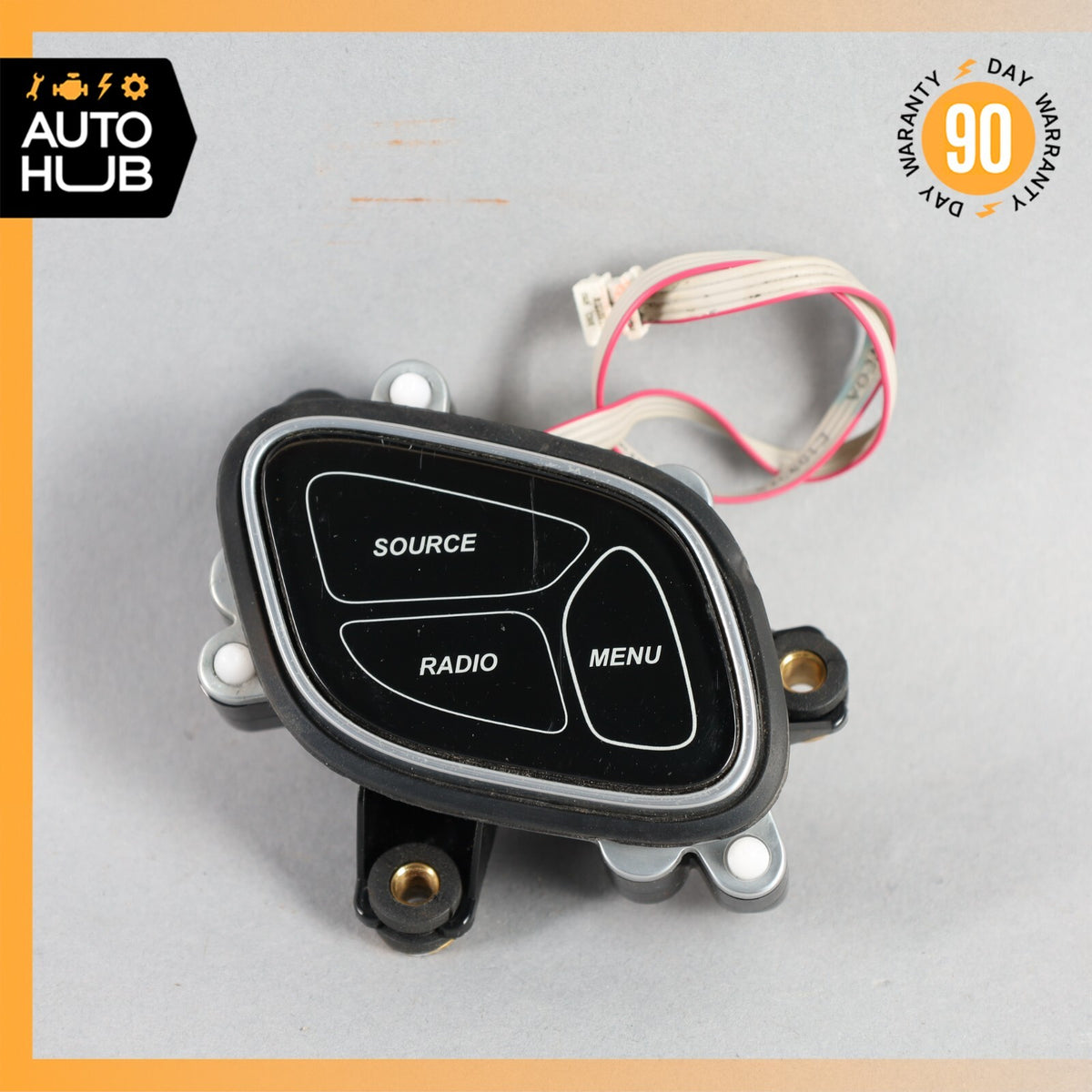 16-19 Aston Martin DB9 GT Vantage Center Left Radio Menu Source Switch OEM 7k - photo 2