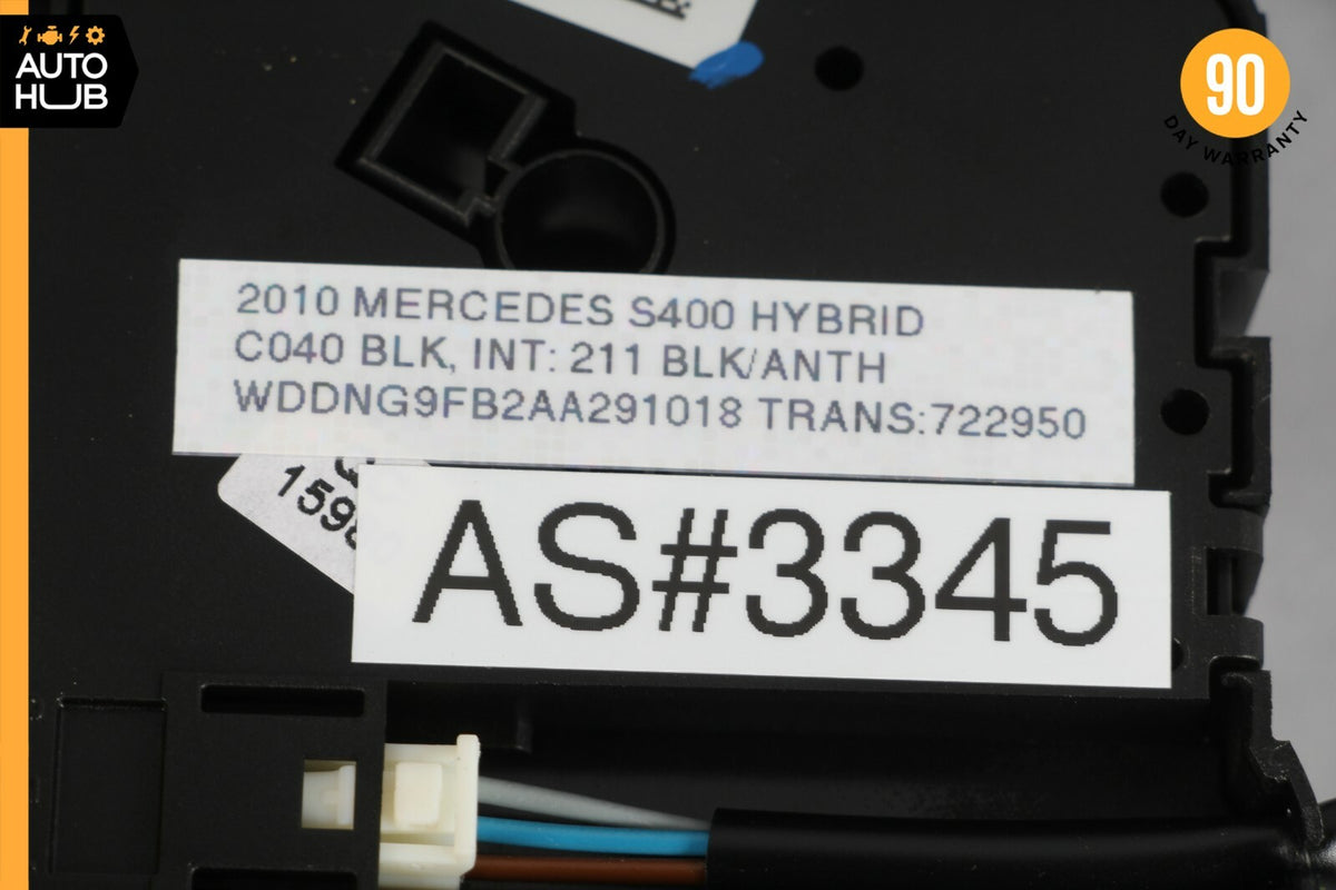 07-14 Mercede W221 S400 CL550 Front Left Driver Seat Control Memory Switch OEM - photo 12